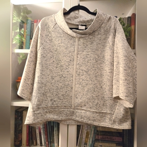 🇨🇦 Handmade in Toronto Boxy 3/4 Sleeve Ecofriendly Top by Fresh Collective - Picture 1 of 7